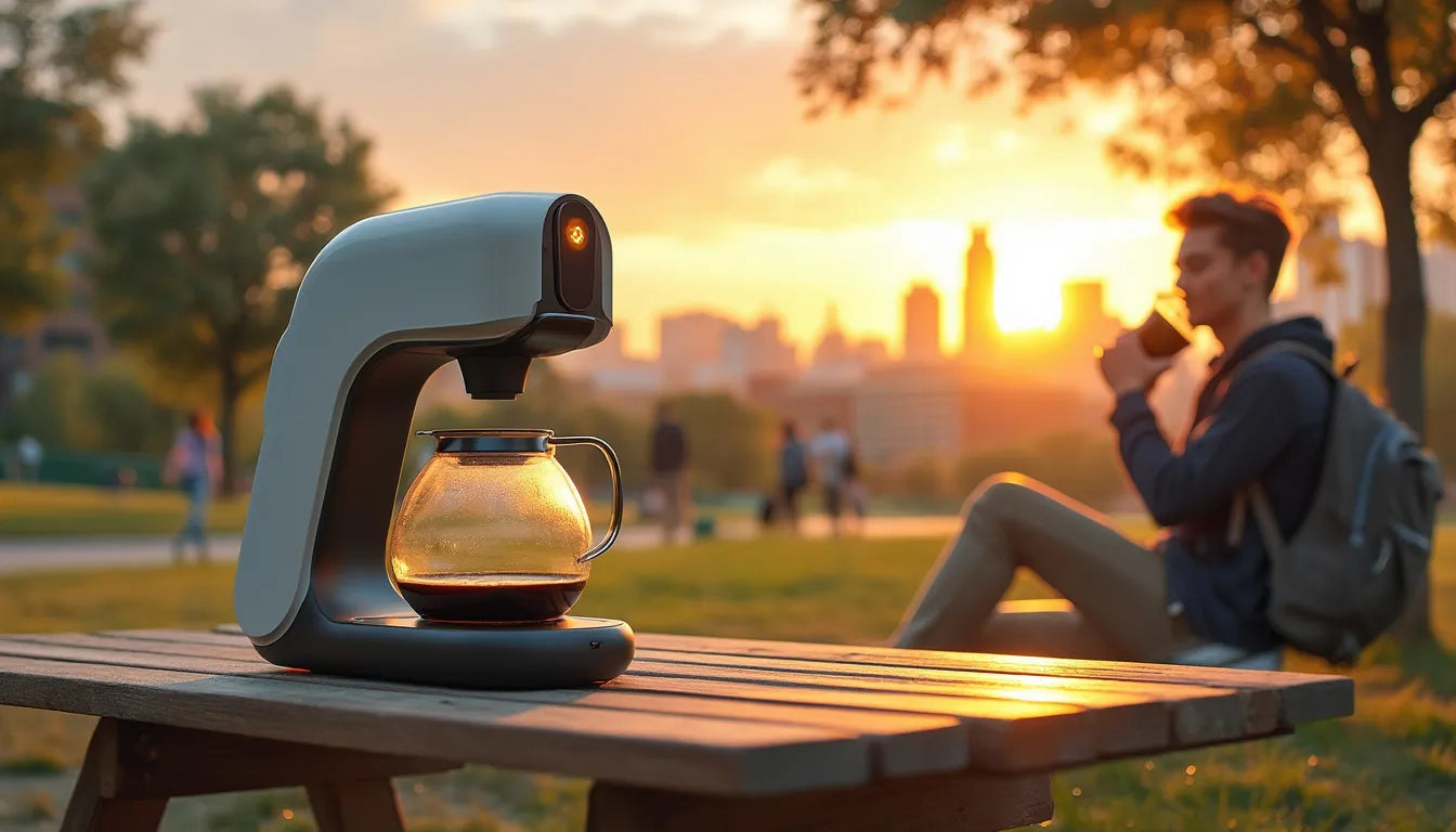 Discover the ultimate convenience with a battery operated coffee pot, perfect for on-the-go brewing