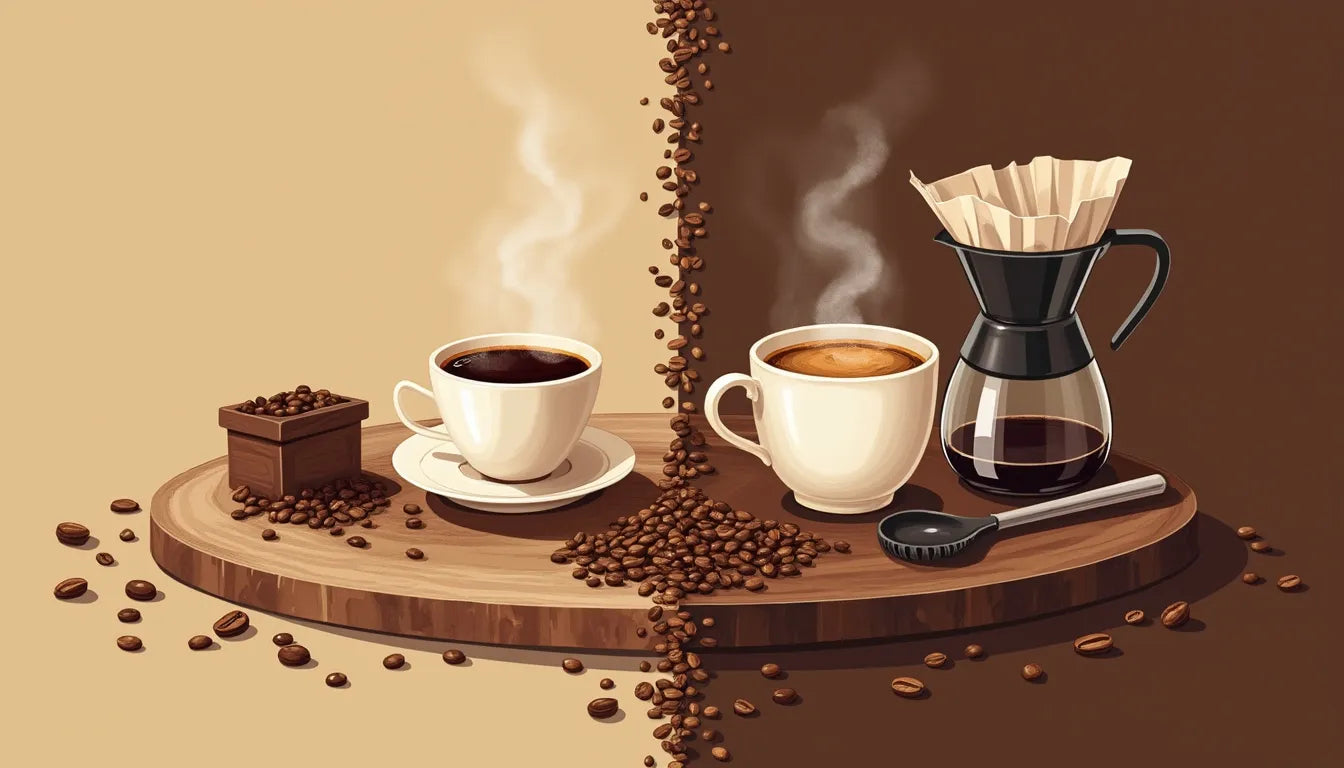 Discover the key differences between espresso and coffee, and uncover what sets these popular brews