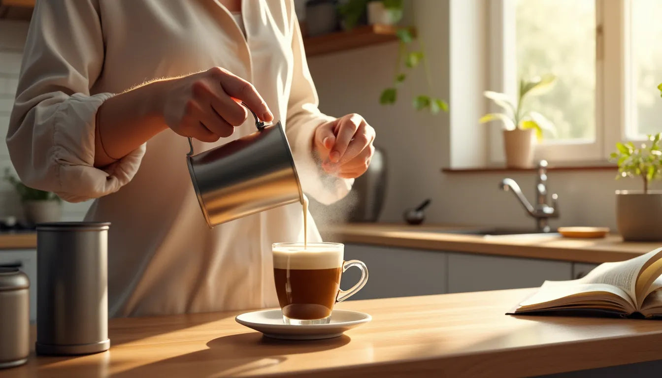 Learn how to make the perfect cappuccino at home with a step-by-step guide that will transform your