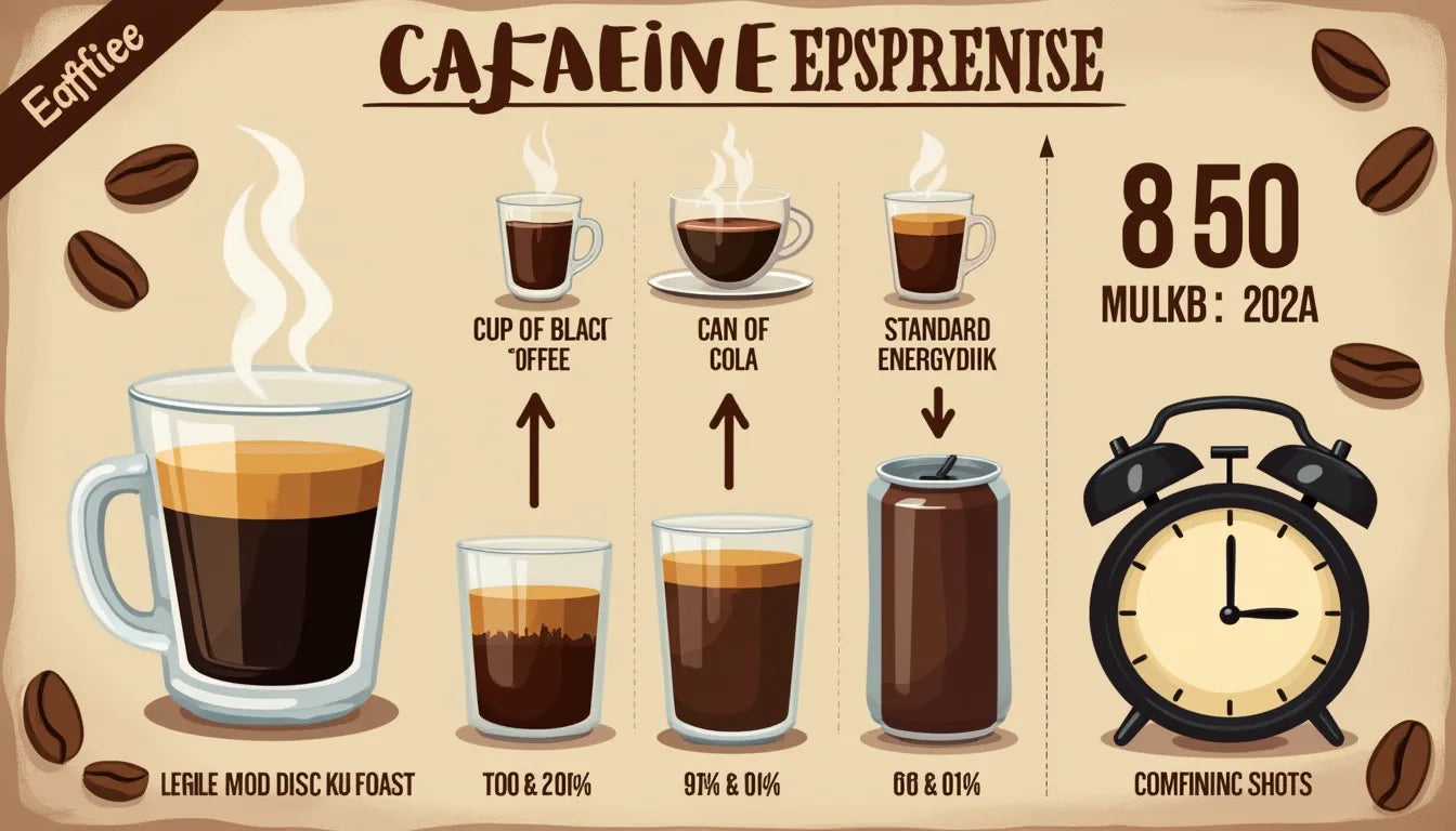 Discover how much caffeine is in an espresso shot and understand its impact on your daily caffeine i