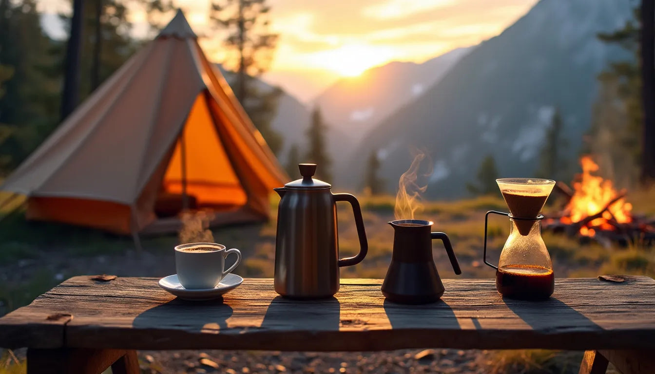 Discover how to choose the perfect camping coffee machine with our comprehensive guide, ensuring you