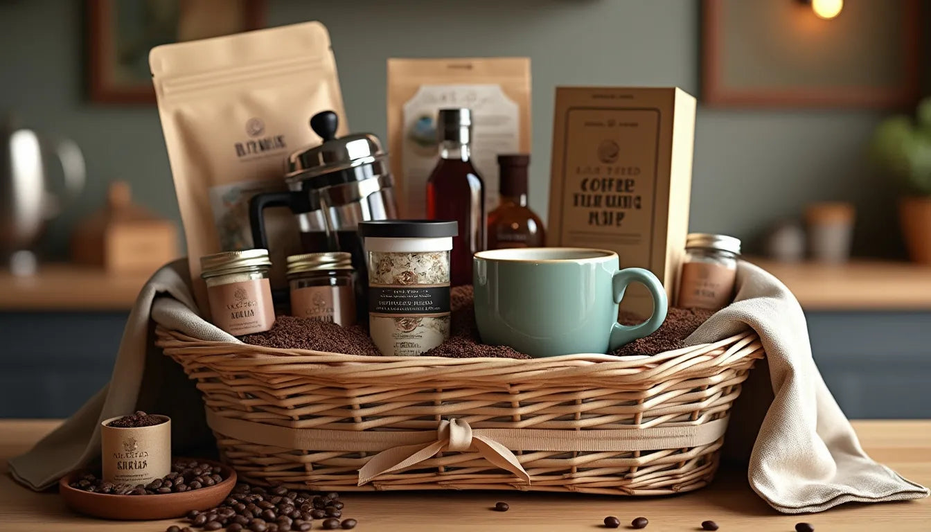 Discover how to create the perfect coffee basket for any coffee lover with our comprehensive gift gu