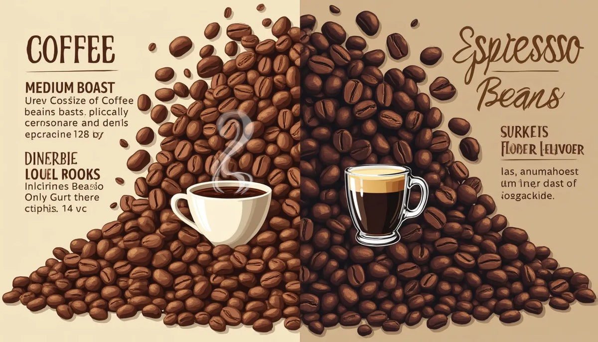 Understanding the Difference Coffee Beans vs. Espresso Beans Hot