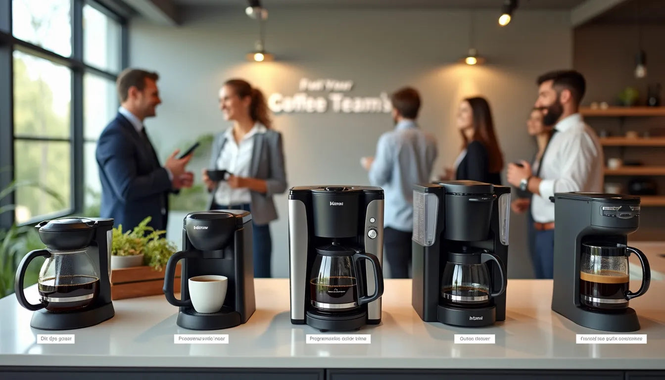 Discover how to select the ideal coffee maker for your office, ensuring consistent quality and effic