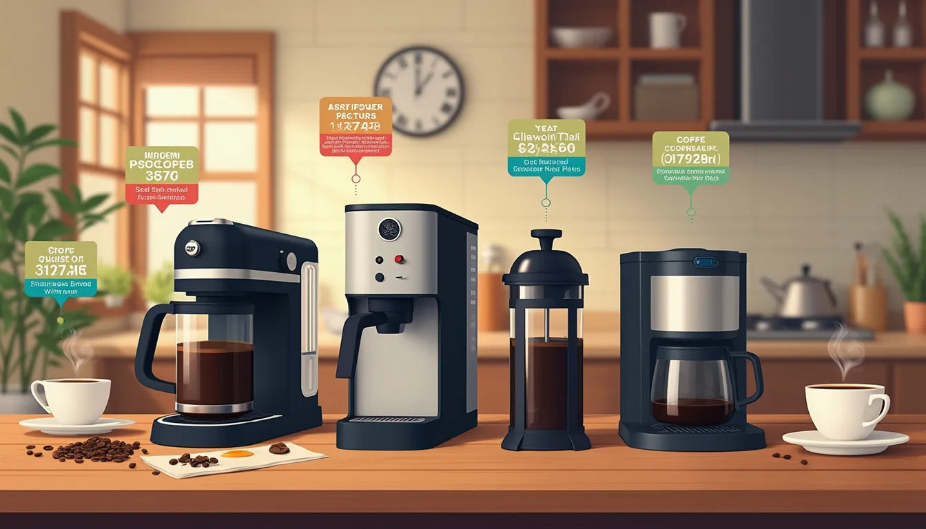 Discover how to choose the perfect coffee maker machine with our ultimate guide, packed with tips, f