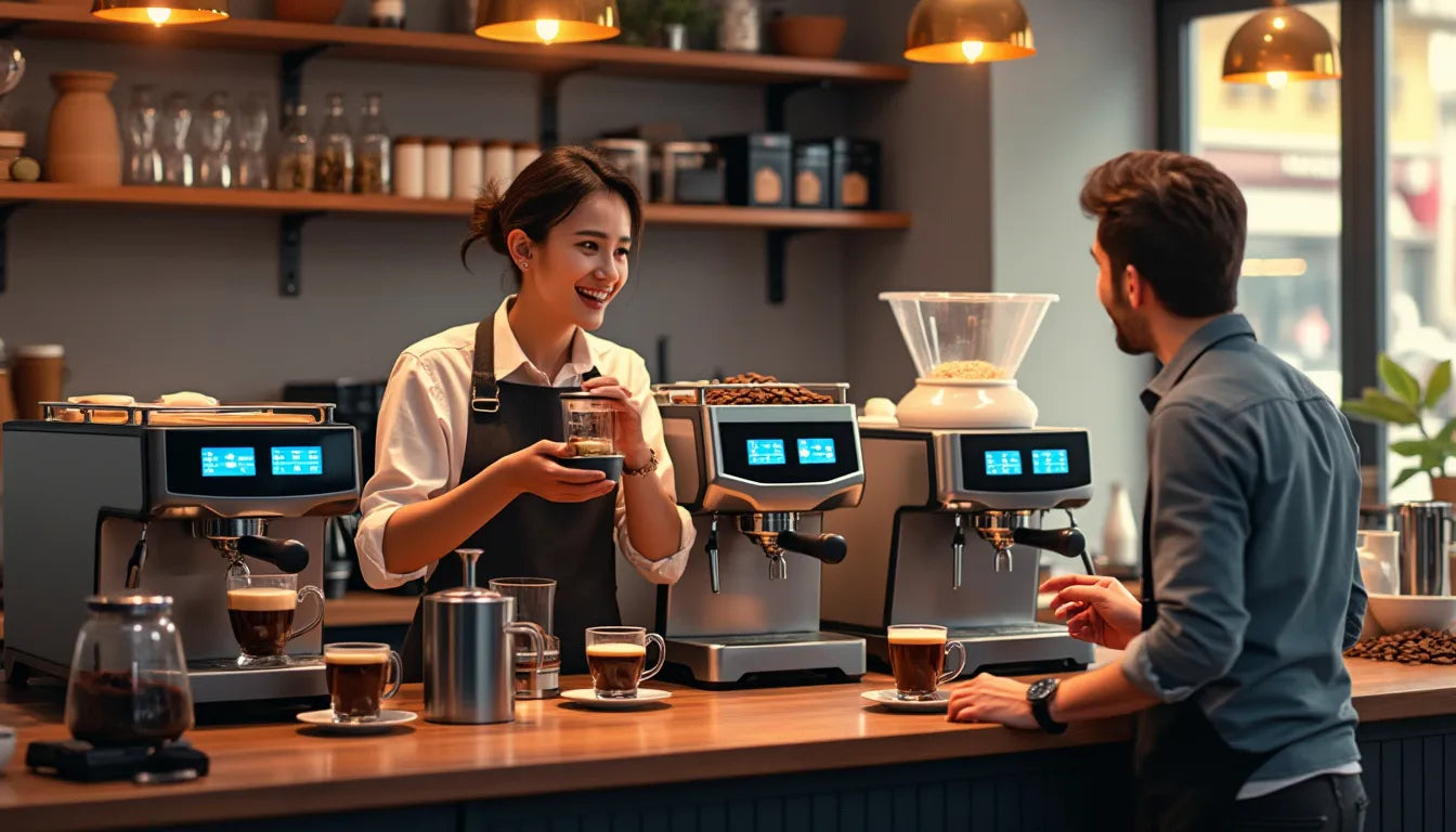 Learn how to select the ideal coffee maker machine for your cafe with our comprehensive guide, ensur