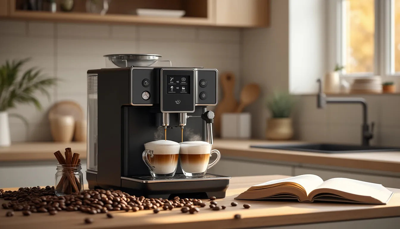 Discover expert tips on selecting the ideal coffee maker with espresso machine for your home, highli