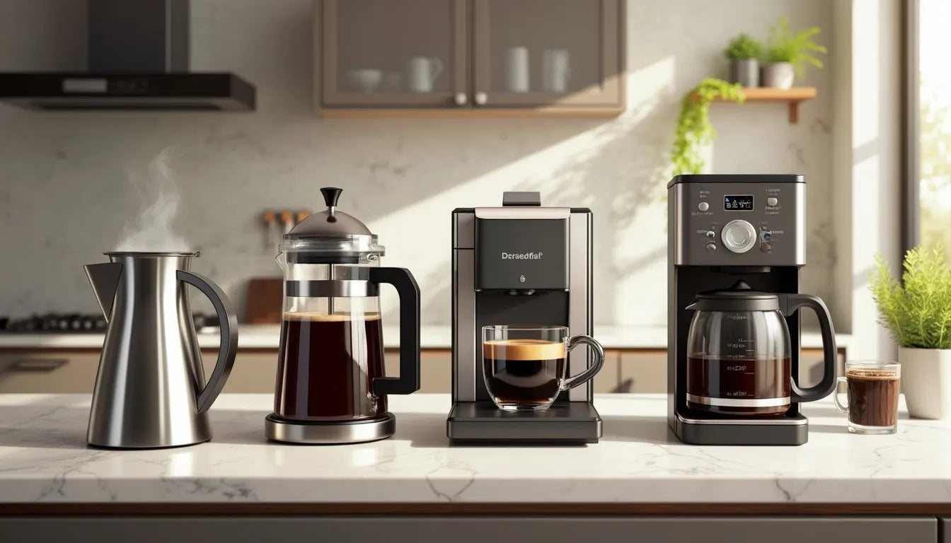 Explore expert tips and in-depth comparisons to choose the best coffee makers & espresso machines fo