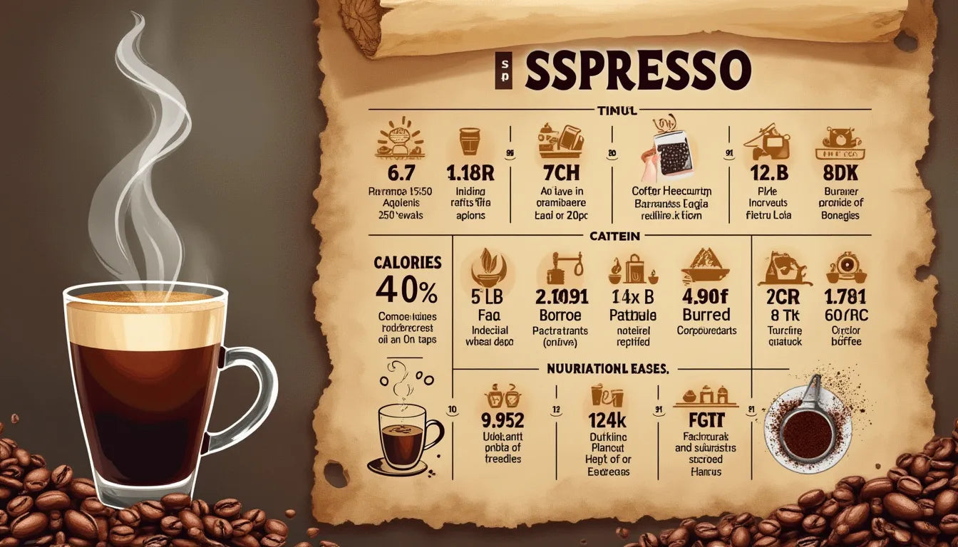 Discover the answer to does espresso have calories? and explore the nutritional content of your favo