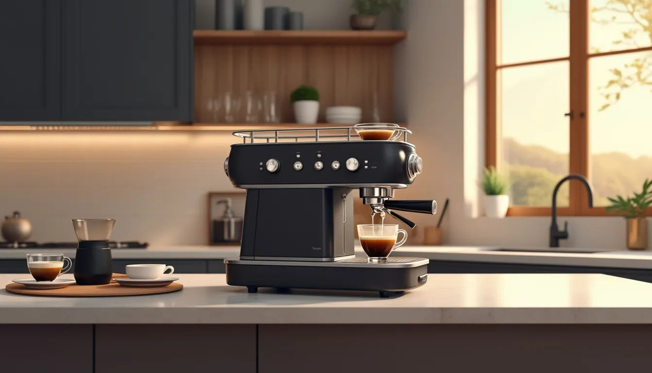 Discover essential tips for selecting the perfect espresso coffee machine for your home, featuring i