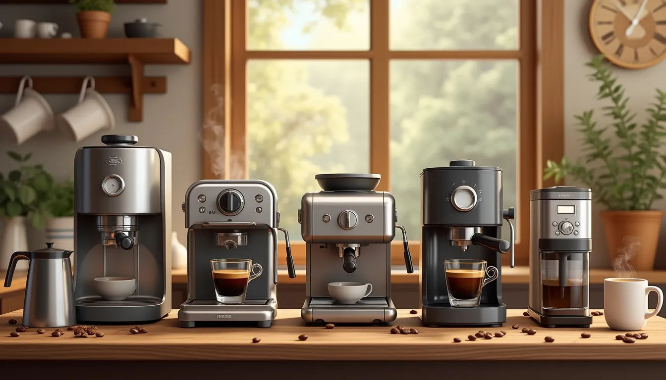 Discover top tips for selecting the ideal espresso coffee maker to suit your home brewing needs, ens