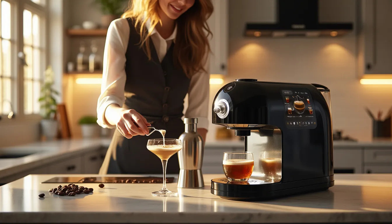 Discover how the espresso martini machine is transforming home mixology, allowing cocktail enthusias