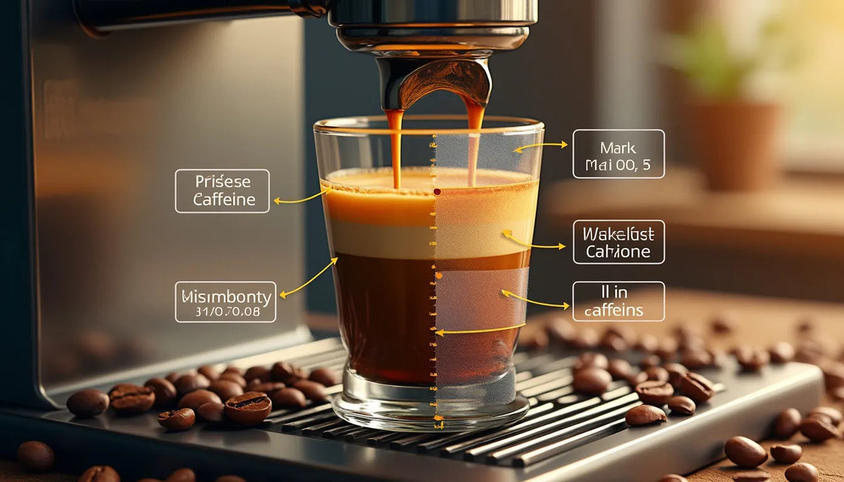 Caffeine Content in a Double Shot of Espresso Hot Foot Coffee
