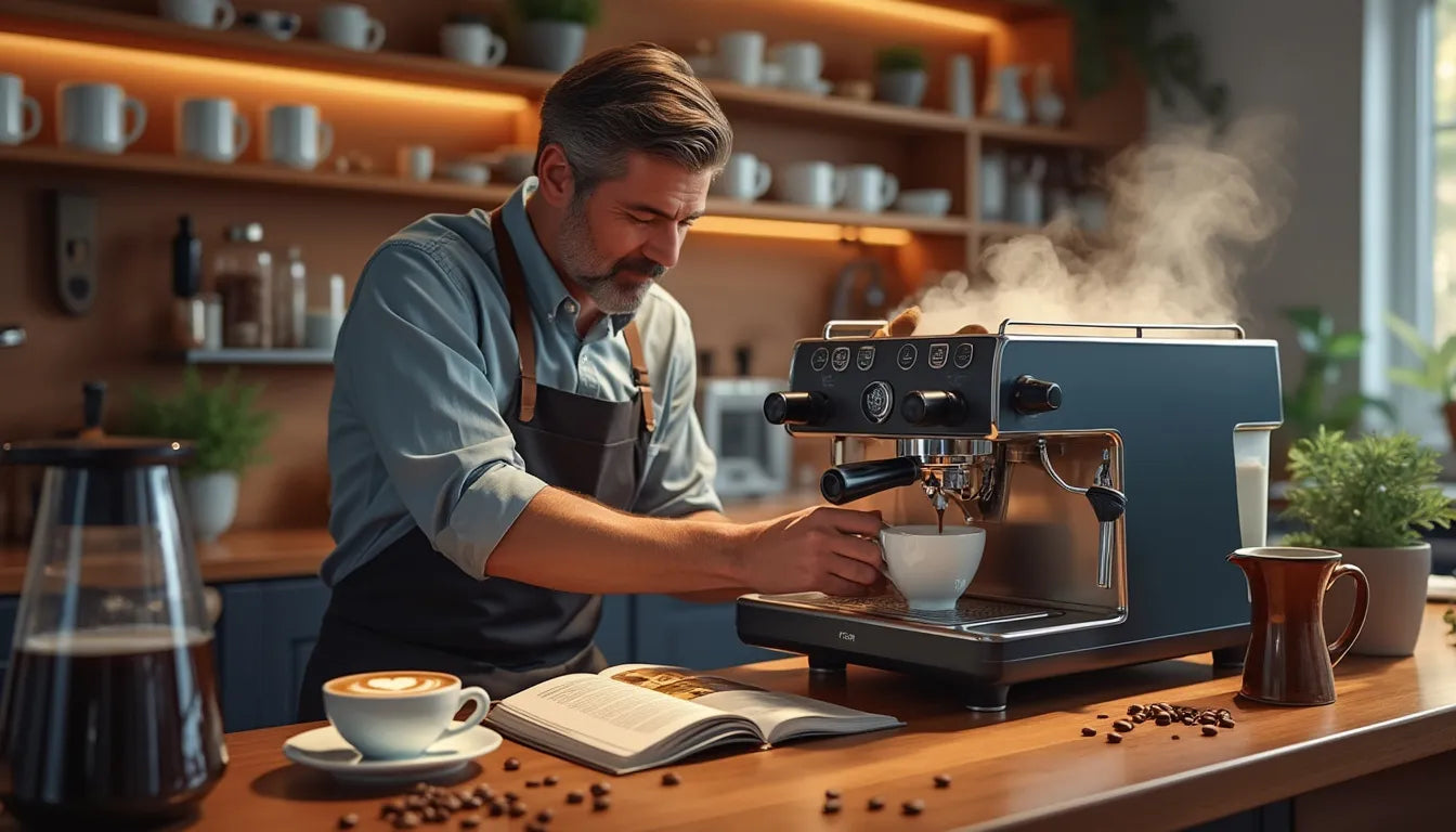 Learn how to perfect the art of making a machine latte with expert tips and techniques to enjoy bari