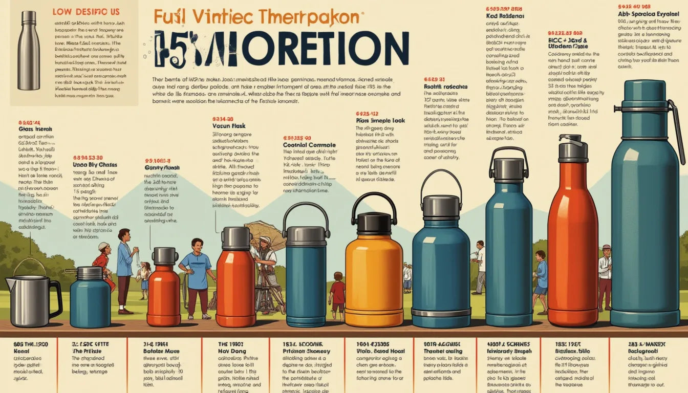 Explore the fascinating evolution and numerous benefits of thermos bottles, from their innovative be