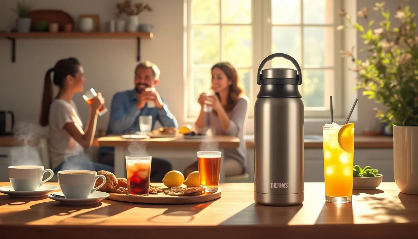 Discover the unmatched benefits of using a thermos vacuum flask, from maintaining drink temperatures