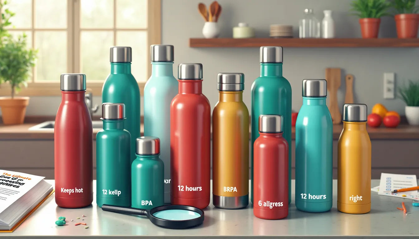 Discover the ultimate guide to choosing a thermos water bottle that suits your needs. Learn about ke