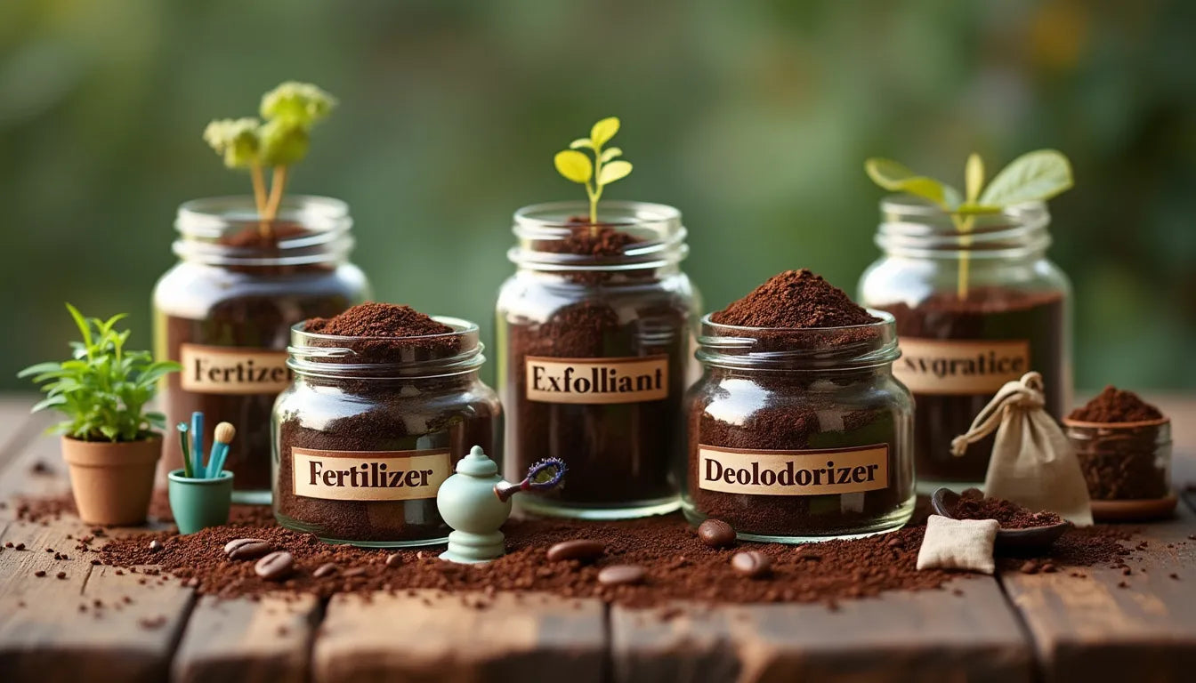 Discover innovative ways to utilize used coffee grounds in your home and garden, from composting to 