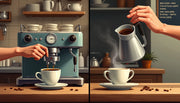 Discover what's the difference between espresso and coffee, from their unique preparation methods to