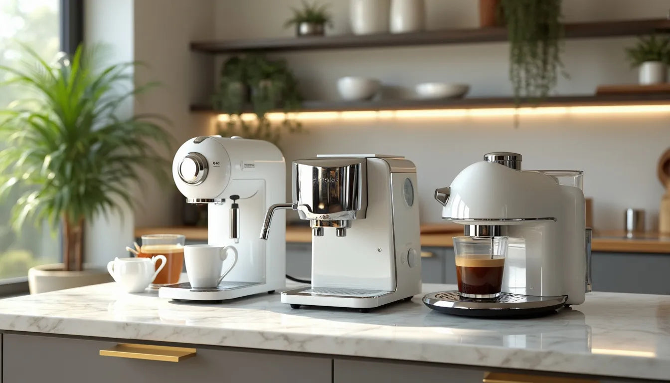 Discover the perfect white coffee machine for your kitchen with our comprehensive guide on features,