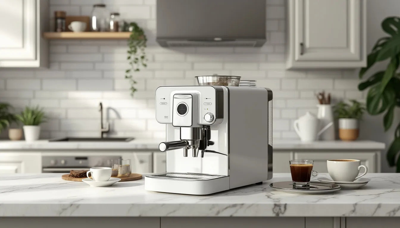 Discover tips on selecting the perfect white espresso maker to complement your kitchen aesthetics an